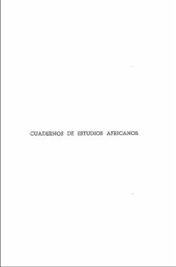 Cuadernos de estudios africanos: número 13