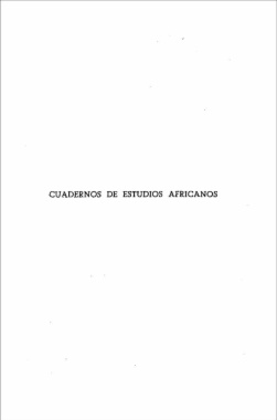 Cuadernos de estudios africanos: número 15