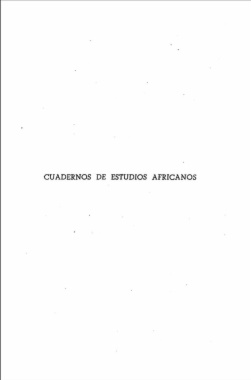 Cuadernos de estudios africanos: número 17