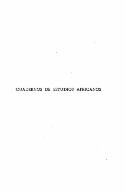 Cuadernos de estudios africanos: número 22