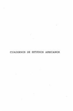 Cuadernos de estudios africanos: número 23