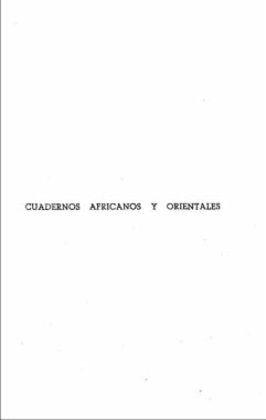 Cuadernos de estudios africanos: número 34