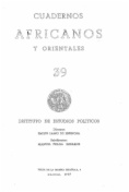 Cuadernos de estudios africanos: número 39